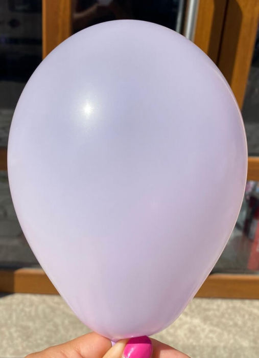 Set 100 baloane latex macaron mov 13cm [2]