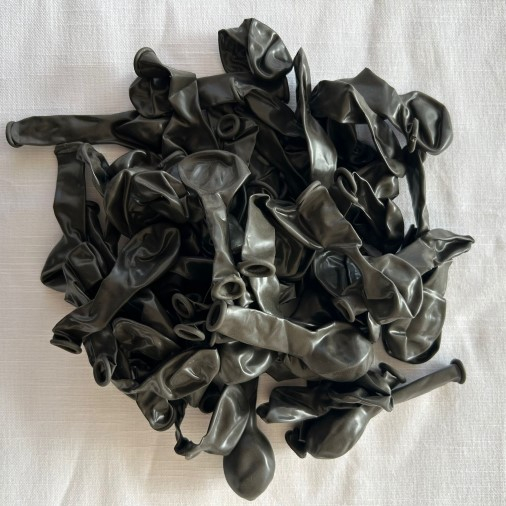 Set 100 baloane latex maro inchis 13 cm [4]