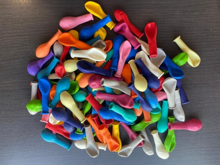 Set 100 baloane latex multicolor 13 cm [2]