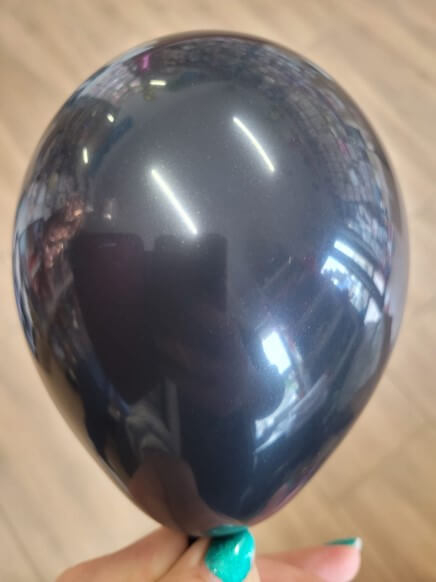 Set 100 baloane latex negru 13 cm [2]