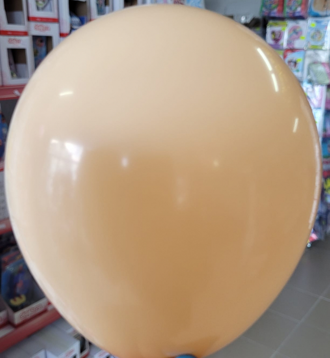 Set 100 baloane latex retro crem 13 cm [2]
