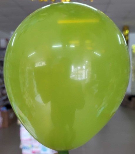 Set 100 baloane latex retro verde deschis 13 cm [2]