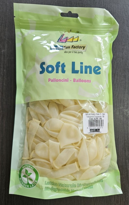 Set 100 baloane latex transparent 13 cm [4]