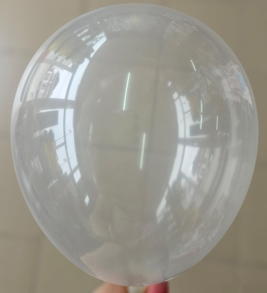Set 100 baloane latex transparent 13 cm [2]