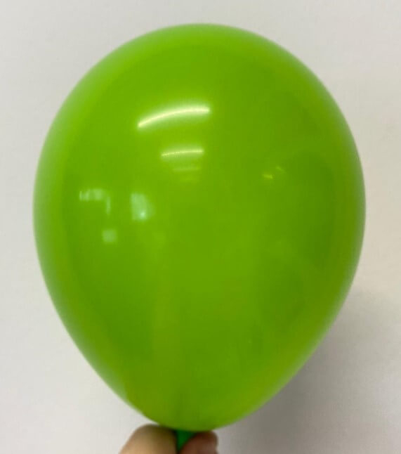 Set 100 baloane latex verde deschis 13 cm [2]