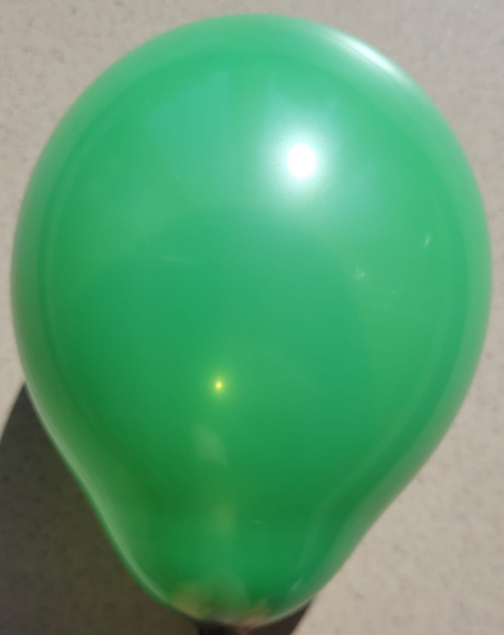 Set 100 baloane latex verde frunza 13 cm [3]