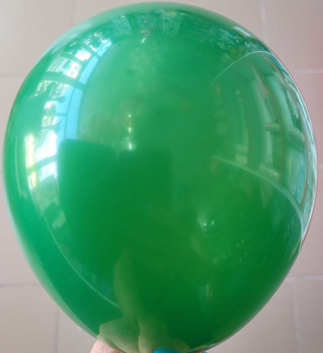 Set 100 baloane latex verde inchis 13 cm [2]