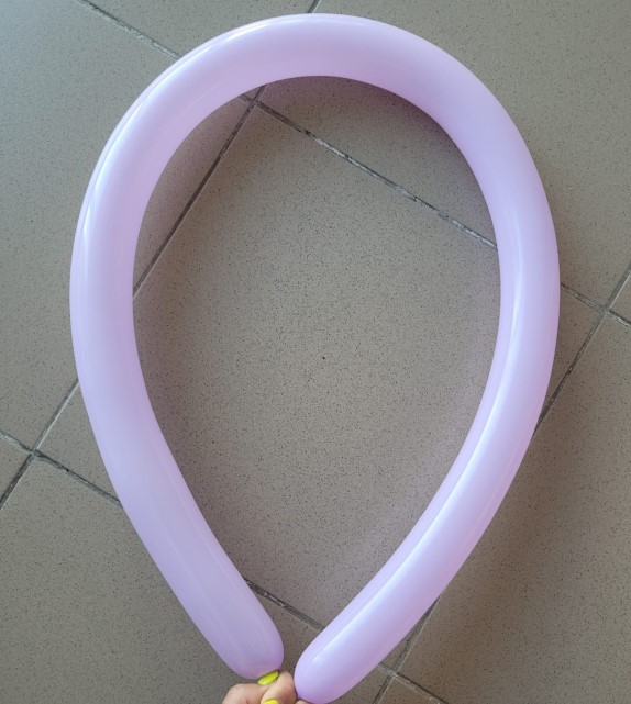 Set 15 baloane latex modelaj mov macaron 125 cm [2]