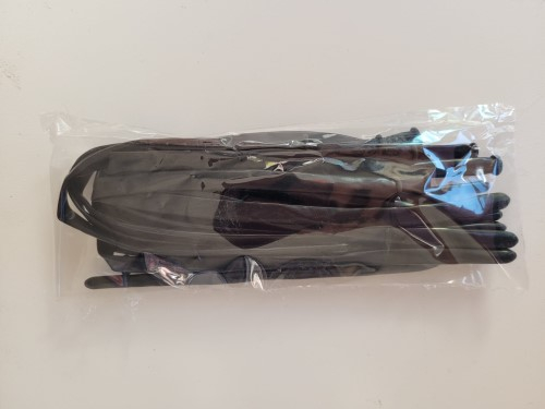 Set 15 baloane latex modelaj negru 125 cm [5]