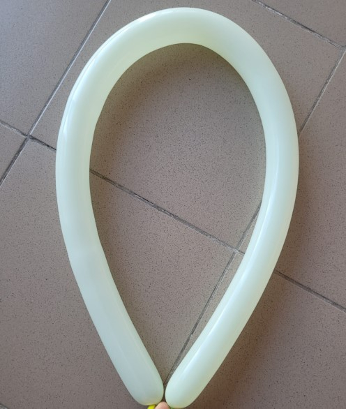 Set 15 baloane latex modelaj verde macaron 125 cm [2]