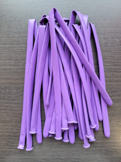 Set 15 baloane modelaj mov 100 cm [3]