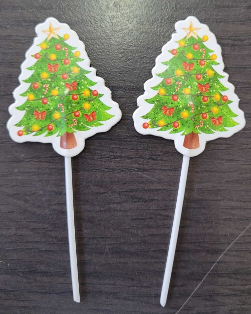 Set 16 decoratiuni briosa Craciun 5 cm [8]