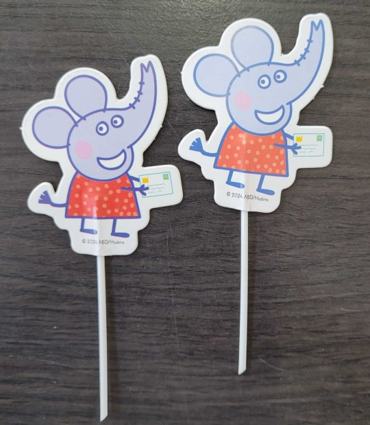 Set 16 decoratiuni briosa Peppa Pig 5 cm [3]