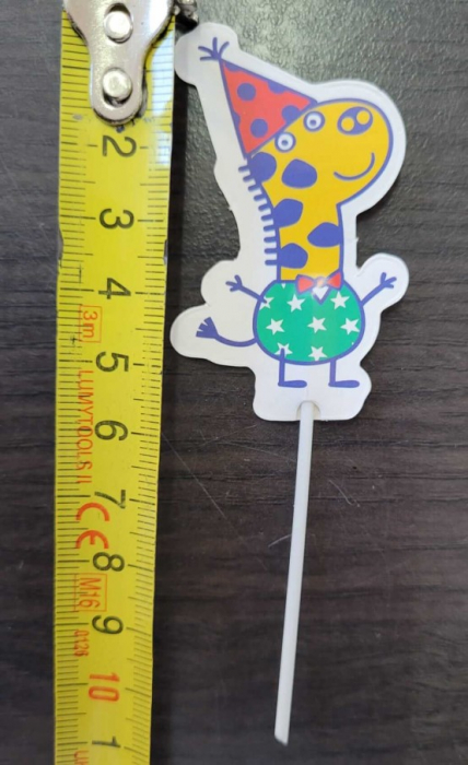 Set 16 decoratiuni briosa Peppa Pig 5 cm [12]