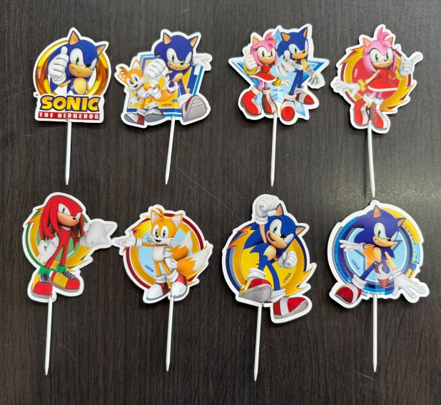 Set 16 decoratiuni briosa Sonic 5 cm [3]