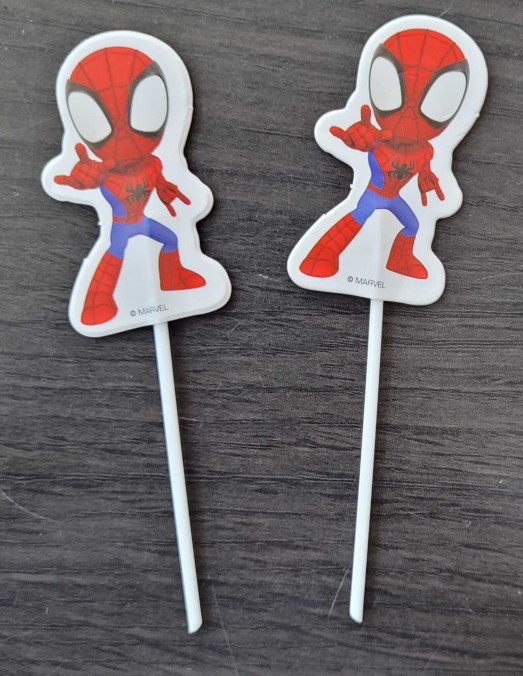 Set 16 decoratiuni briosa Spidey 5 cm [4]