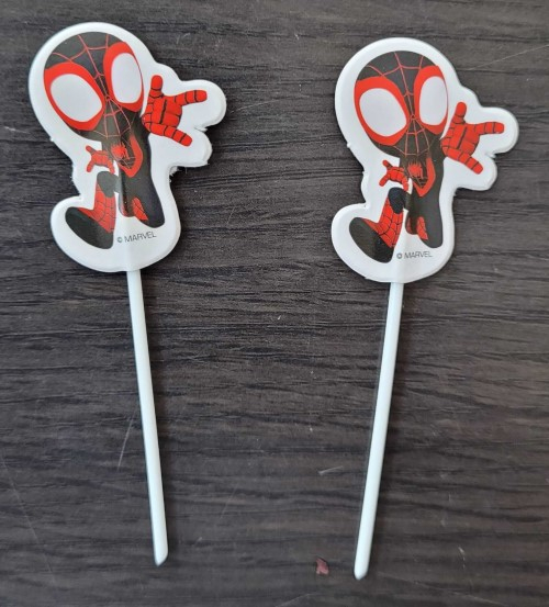 Set 16 decoratiuni briosa Spidey 5 cm [2]