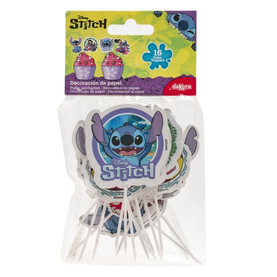 Set 16 decoratiuni briosa Stitch 6 cm [9]