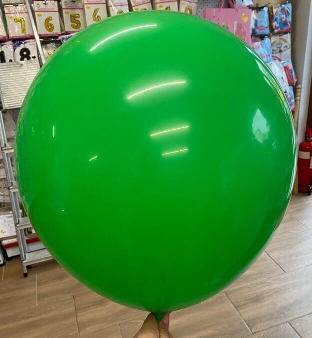 Set 2 baloane jumbo latex verde 45 cm [3]