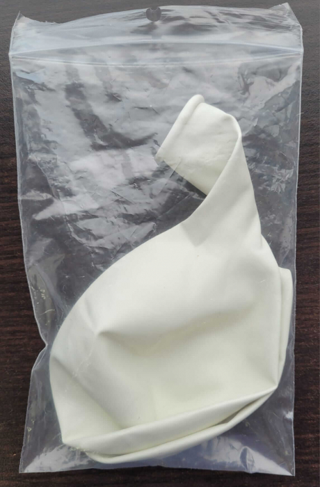 Set 2 baloane latex jumbo alb 46 cm [4]