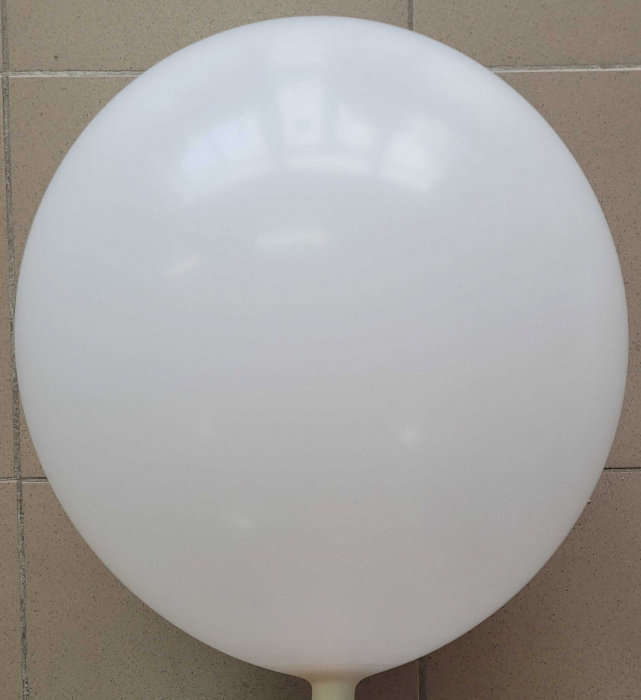 Set 2 baloane latex jumbo alb 46 cm [2]