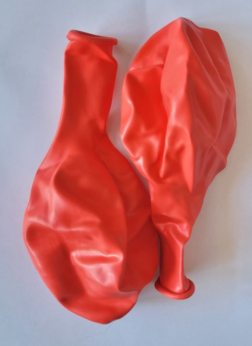 Set 2 baloane latex jumbo coral / corai 38 cm [6]