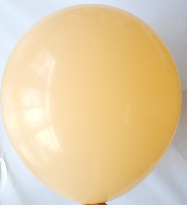 Set 2 baloane latex jumbo retro crem 45 cm [2]