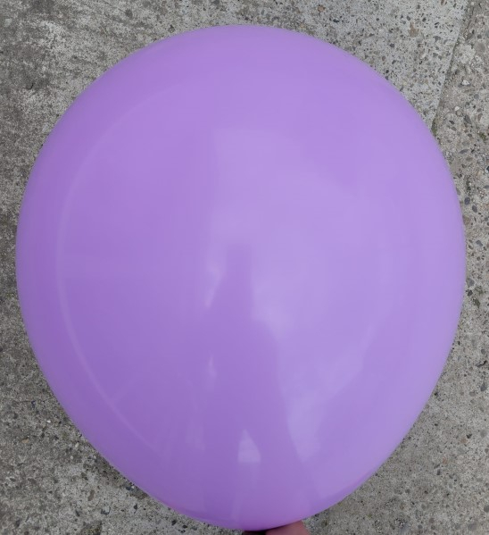 Set 2 baloane latex jumbo liliac / mov deschis 45 cm [4]
