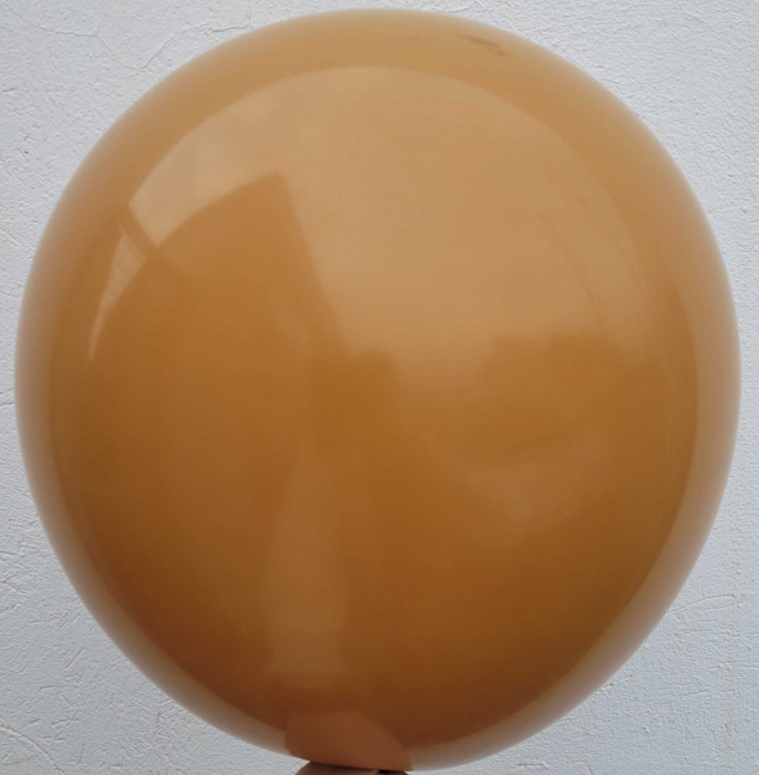 Set 2 baloane latex jumbo maro teracota 46 cm [2]