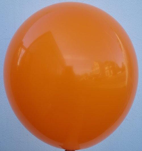 Set 2 baloane latex jumbo portocaliu 45 cm [4]