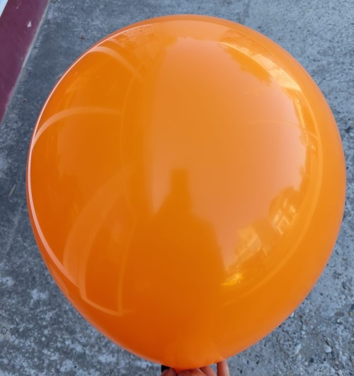 Set 2 baloane latex jumbo portocaliu 45 cm [5]