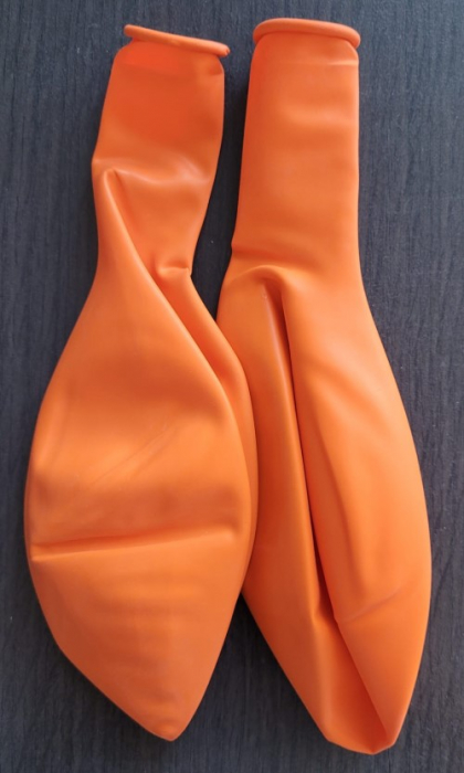 Set 2 baloane latex jumbo portocaliu 45 cm [7]