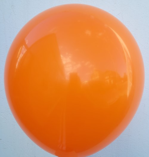 Set 2 baloane latex jumbo portocaliu 46 cm [3]