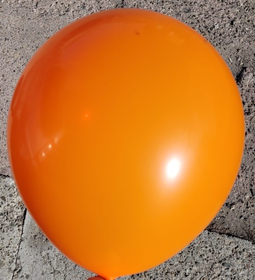 Set 2 baloane latex jumbo portocaliu 46 cm [2]