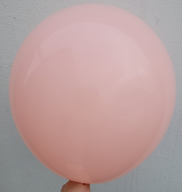 Set 2 baloane latex jumbo portocaliu piersica macaron 45 cm [2]