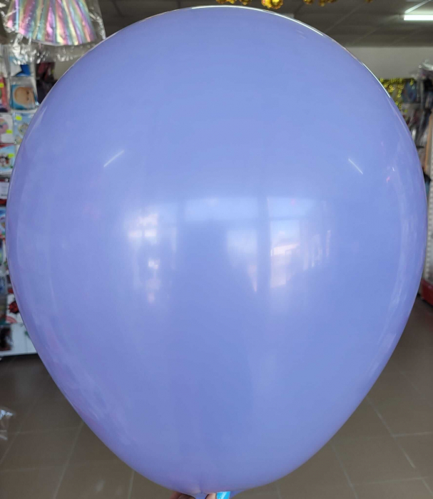 Set 2 baloane latex jumbo retro mov cenusiu 45 cm [2]