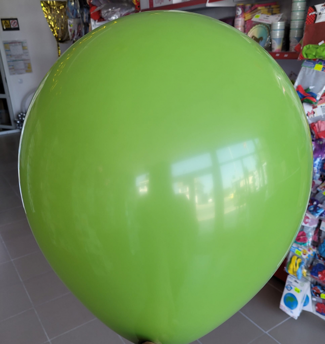 Set 2 baloane latex jumbo retro verde deschis 45 cm [3]