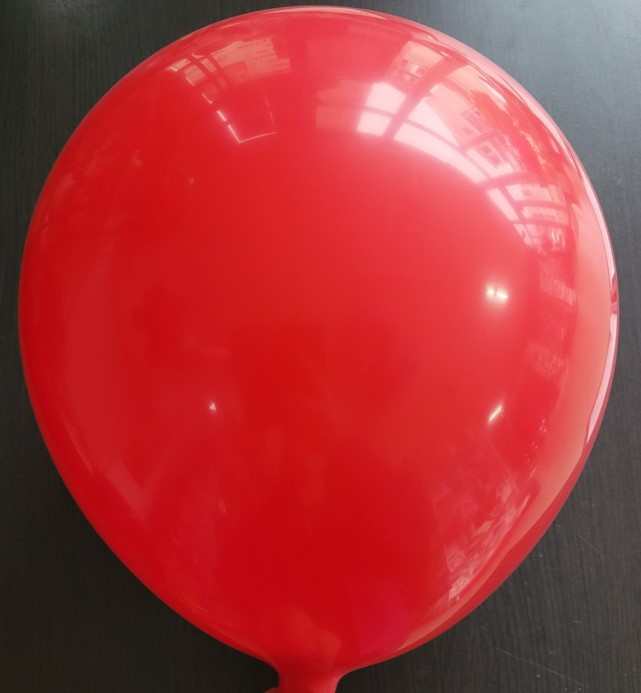 Set 2 baloane latex jumbo rosu 45 cm [2]