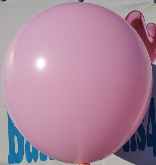 Set 2 baloane latex jumbo roz deschis 45 cm [3]