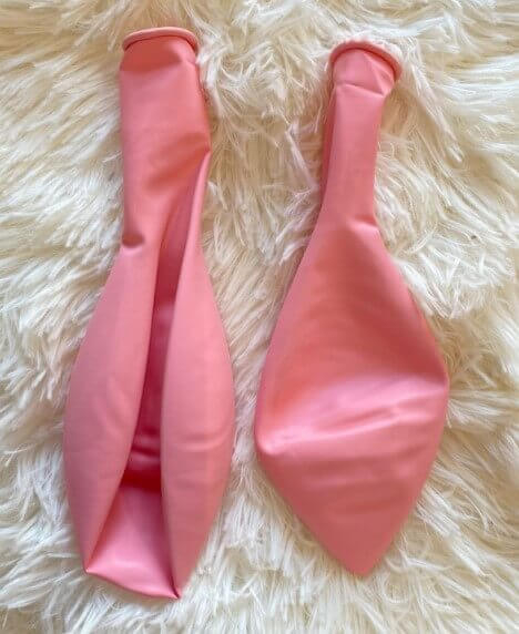 Set 2 baloane latex jumbo roz macaron 45 cm [3]