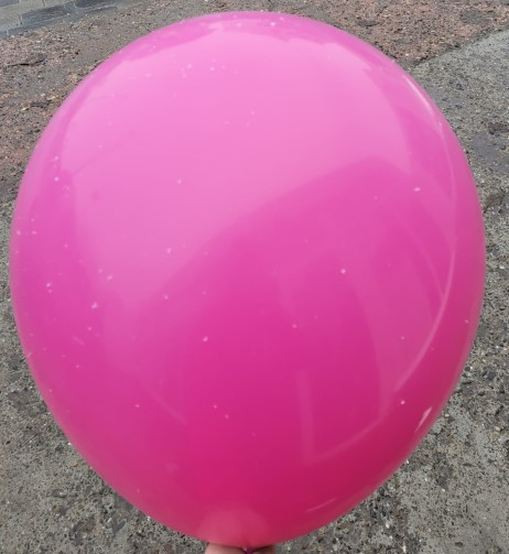 Set 2 baloane latex jumbo roz retro 45 cm [3]