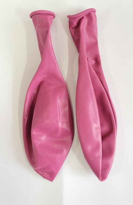 Set 2 baloane latex jumbo roz retro 45 cm [4]