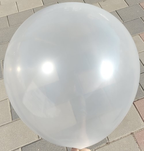 Set 2 baloane latex jumbo transparent 45 cm [2]