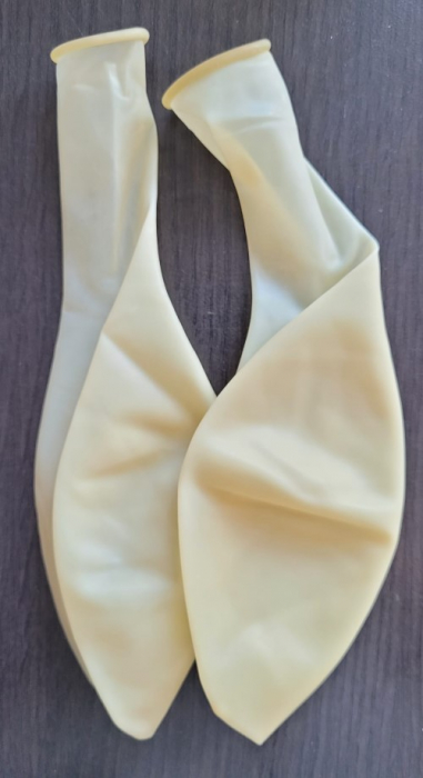 Set 2 baloane latex jumbo transparent 45 cm [5]