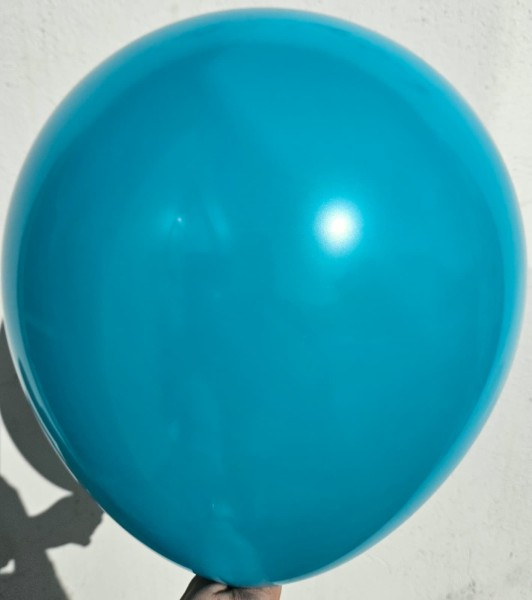 Set 2 baloane latex jumbo turcoaz 45 cm [2]