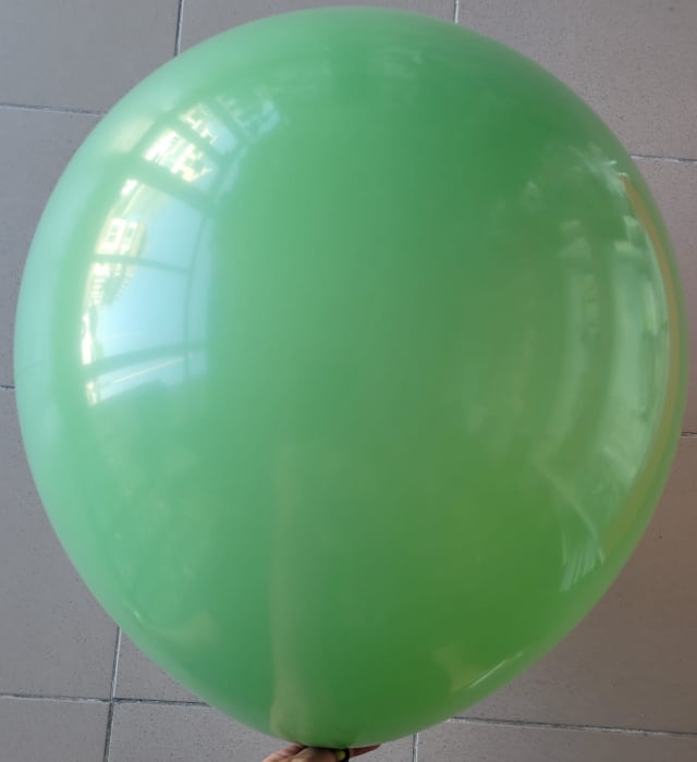 Set 2 baloane latex jumbo verde avocado 45 cm [2]