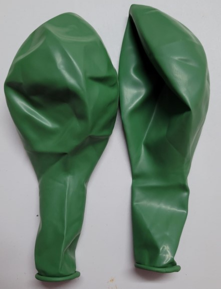 Set 2 baloane latex jumbo verde eucalipt 46 cm [4]