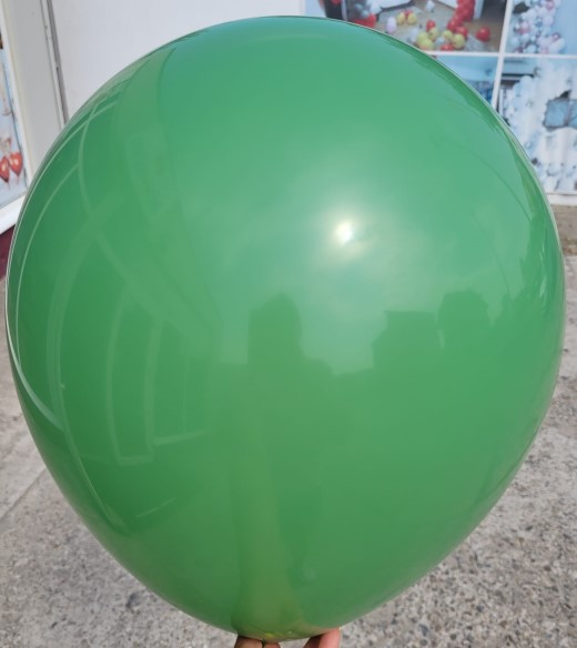 Set 2 baloane latex jumbo verde eucalipt 46 cm [3]
