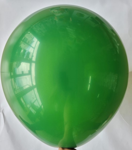 Set 2 baloane latex jumbo verde inchis 45 cm [5]