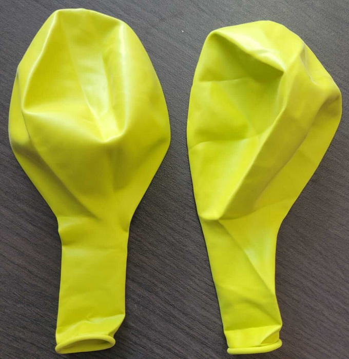 Set 2 baloane latex jumbo verde lime 45 cm [4]